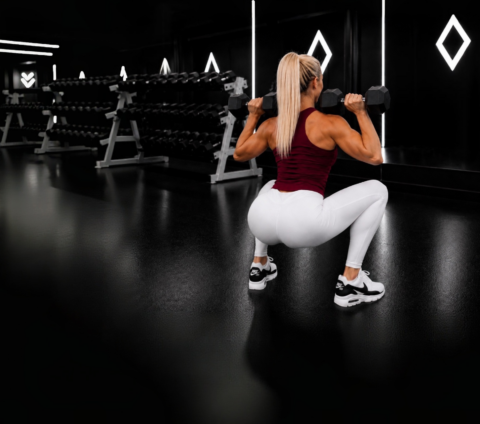 DB Back Squat